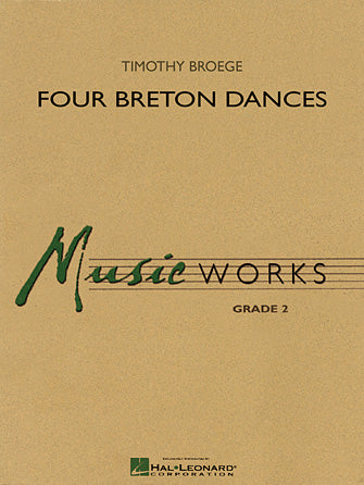 Four Breton Dances - Eb Baritone Saxophone Sheet Music Preview