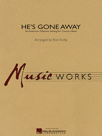 He's Gone Away (An American Folktune Setting for Concert Band) - Flute Sheet Music Preview