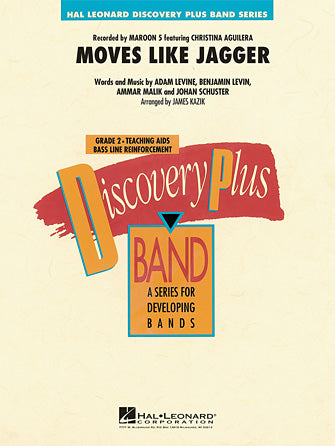 Moves Like Jagger - Conductor Score (Full Score) Sheet Music Preview