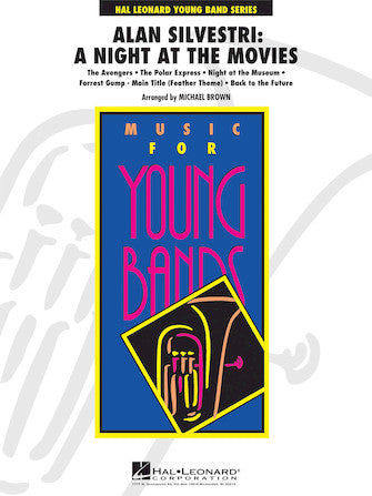Alan Silvestri: A Night at the Movies - Eb Baritone Saxophone Sheet Music Preview