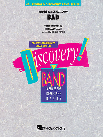 Bad - Eb Alto Saxophone 1 Sheet Music Preview