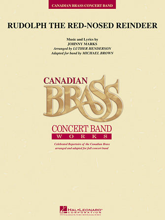 Rudolph the Red-Nosed Reindeer (Canadian Brass) - Conductor Score (Full Score) Sheet Music Preview