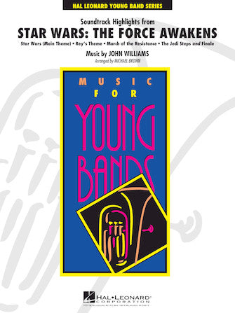 Soundtrack Highlights from Star Wars: The Force Awakens - Bb Tenor Saxophone Sheet Music Preview