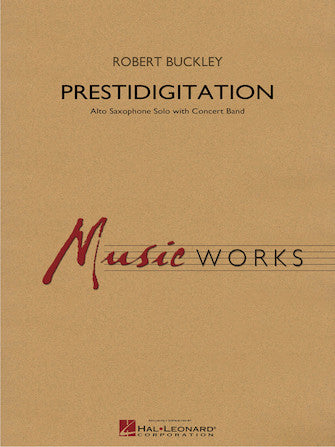 Prestidigitation (Alto Saxophone Solo with Band) - Bb Clarinet 1 Sheet Music Preview