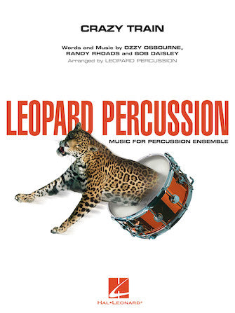 Crazy Train - Drum Set Sheet Music Preview