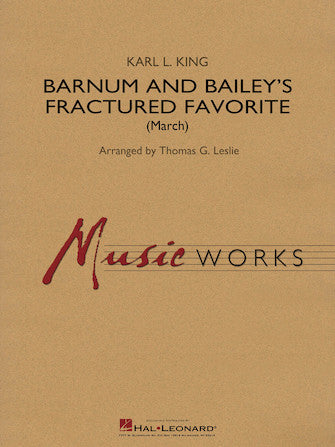 Barnum and Bailey's Fractured Favorite - Bb Tenor Saxophone Sheet Music Preview