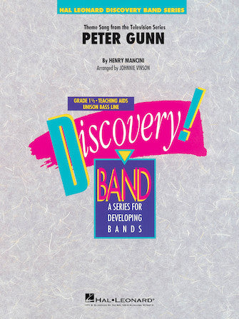 Peter Gunn (arr. Johnnie Vinson) - Bb Bass Clarinet Sheet Music Preview