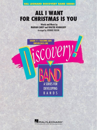 All I Want For Christmas Is You (arr. Johnnie Vinson) - Bb Tenor Saxophone Sheet Music Preview