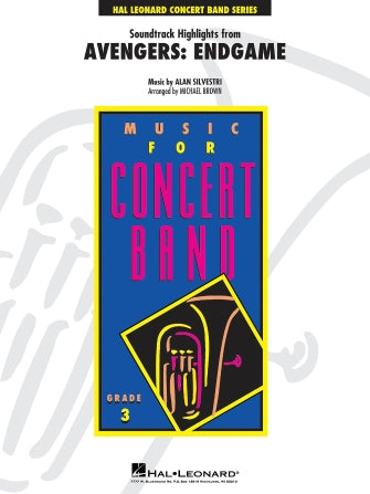 Soundtrack Highlights from Avengers: Endgame (arr. Michael Brown) Sheet Music Preview