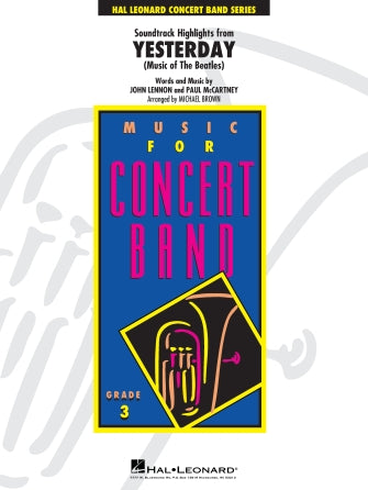 Soundtrack Highlights from Yesterday (Music Of The Beatles) (arr. Michael Brown) Sheet Music Preview