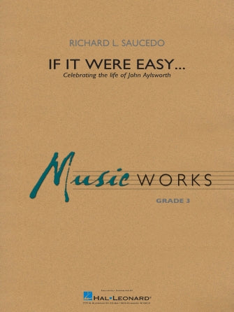 If It Were Easy... Sheet Music Preview