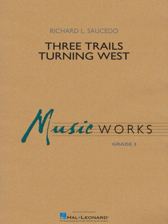 Three Trails Turning West - Bb Clarinet 2 Sheet Music Preview