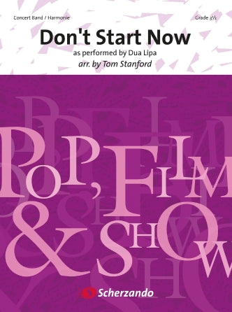 Don't Start Now (arr. Tom Stanford) - Bb Clarinet 3 Sheet Music Preview