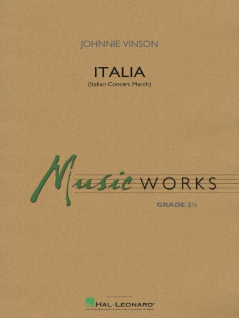 Italia (Italian Concert March) - Percussion 1 Sheet Music Preview