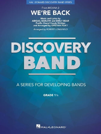 We're Back (from Moana 2) (arr. Robert Longfield) - Bassoon Sheet Music Preview