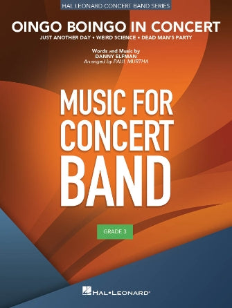 Oingo Boingo In Concert (arr. Paul Murtha) - Bb Clarinet 2 Sheet Music Preview