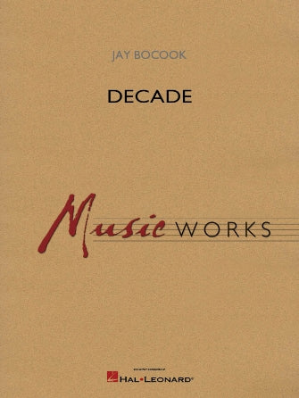 Decade - Eb Baritone Saxophone Sheet Music Preview