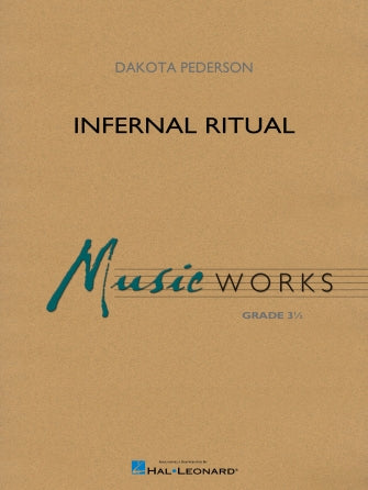 Infernal Ritual - Eb Alto Saxophone 1 Sheet Music Preview