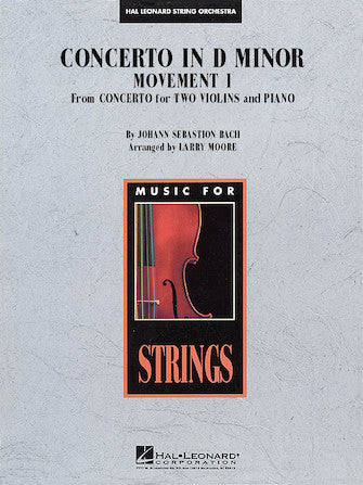 Concerto In D Minor (Movement 1) (arr. Larry Moore) - Conductor Score (Full Score) Sheet Music Preview