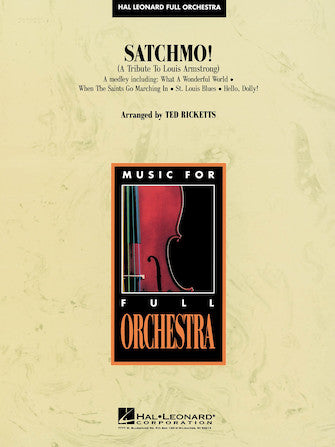 Satchmo! - A Tribute to Louis Armstrong (arr. Ted Ricketts) - Conductor Score (Full Score) Sheet Music Preview