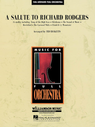 A Salute To Richard Rodgers (arr. Ted Ricketts) - Trombone 2 Sheet Music Preview