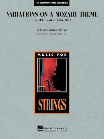 Variations on a Mozart Theme (Twinkle, Twinkle, Little Star) - Violin 3 (Viola Treble Clef) Sheet Music Preview