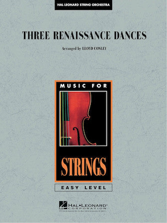 Three Renaissance Dances Sheet Music Preview