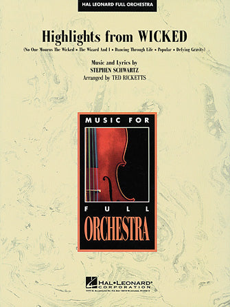 Highlights from Wicked Sheet Music Preview