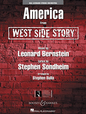 America (from West Side Story) - Cello Sheet Music Preview