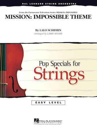 Mission: Impossible Theme - Viola Sheet Music Preview