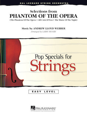 Selections from Phantom Of The Opera - Full Score Sheet Music Preview
