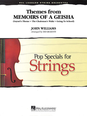 Themes from Memoirs of a Geisha Sheet Music Preview