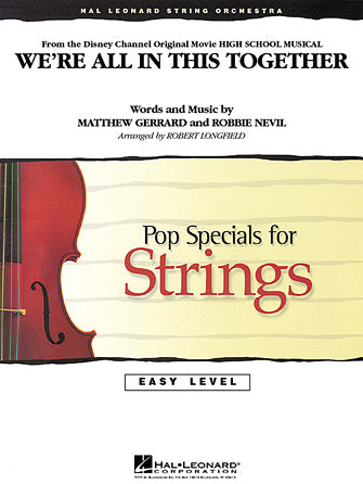 We're All in This Together (from High School Musical) Sheet Music Preview