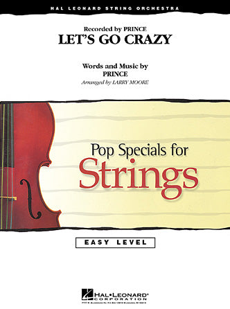 Let's Go Crazy - Cello Sheet Music Preview