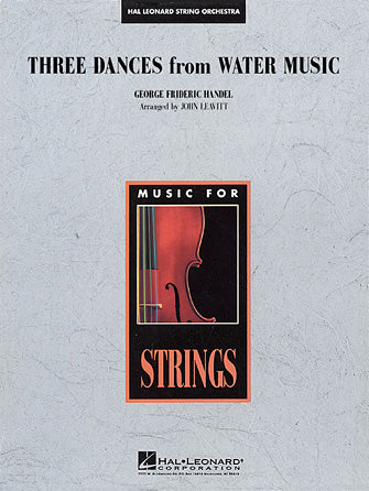 Three Dances from Water Music Sheet Music Preview