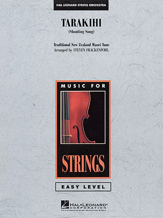 Tarakihi (Shouting Song) Sheet Music Preview