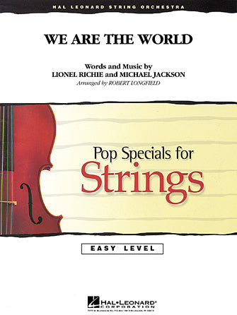 We Are The World Sheet Music Preview