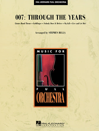 007: Through The Years Sheet Music Preview