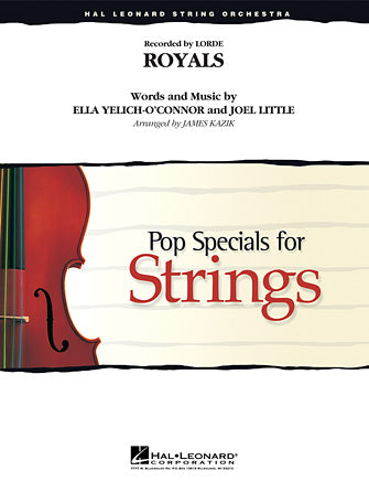 Royals - Violin 3 (Viola Treble Clef) Sheet Music Preview