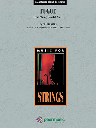Fugue from String Quartet No. 1 - Conductor Score (Full Score) Sheet Music Preview