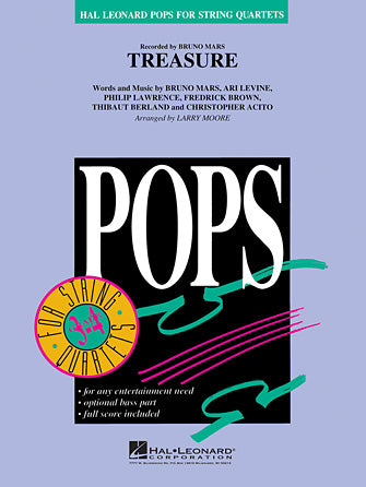 Treasure - Cello Sheet Music Preview