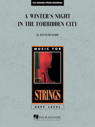 A Winter's Night in the Forbidden City - Violin 1 Sheet Music Preview