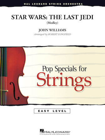 Star Wars: The Last Jedi (Medley) (arr. Robert Longfield) - Violin 3 (Viola T.C.) Sheet Music Preview