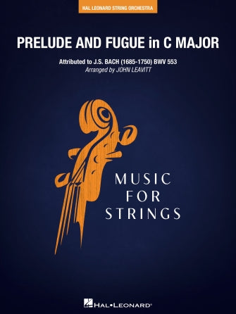 Prelude and Fugue in C Major (BWV 553) - Viola Sheet Music Preview