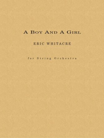 A Boy And A Girl Sheet Music Preview