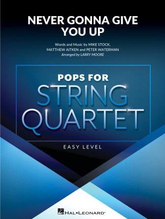 Never Gonna Give You Up (arr. Larry Moore) - Cello Sheet Music Preview