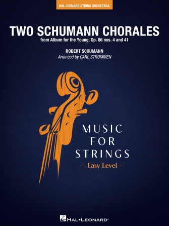 Two Schumann Chorales (arr. Carl Strommen) - Violin 3 (Viola Treble Clef) Sheet Music Preview
