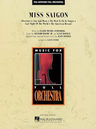 Miss Saigon (arr. Calvin Custer) - Percussion 1 Sheet Music Preview
