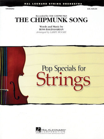 The Chipmunk Song (arr. Larry Moore) Sheet Music Preview