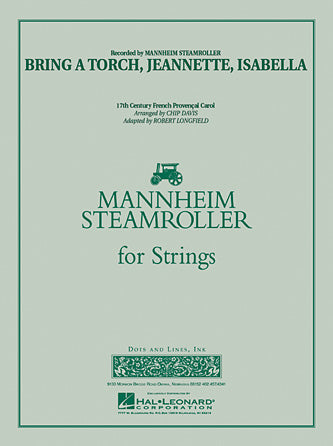 Bring a Torch, Jeannette, Isabella - Bass Sheet Music Preview
